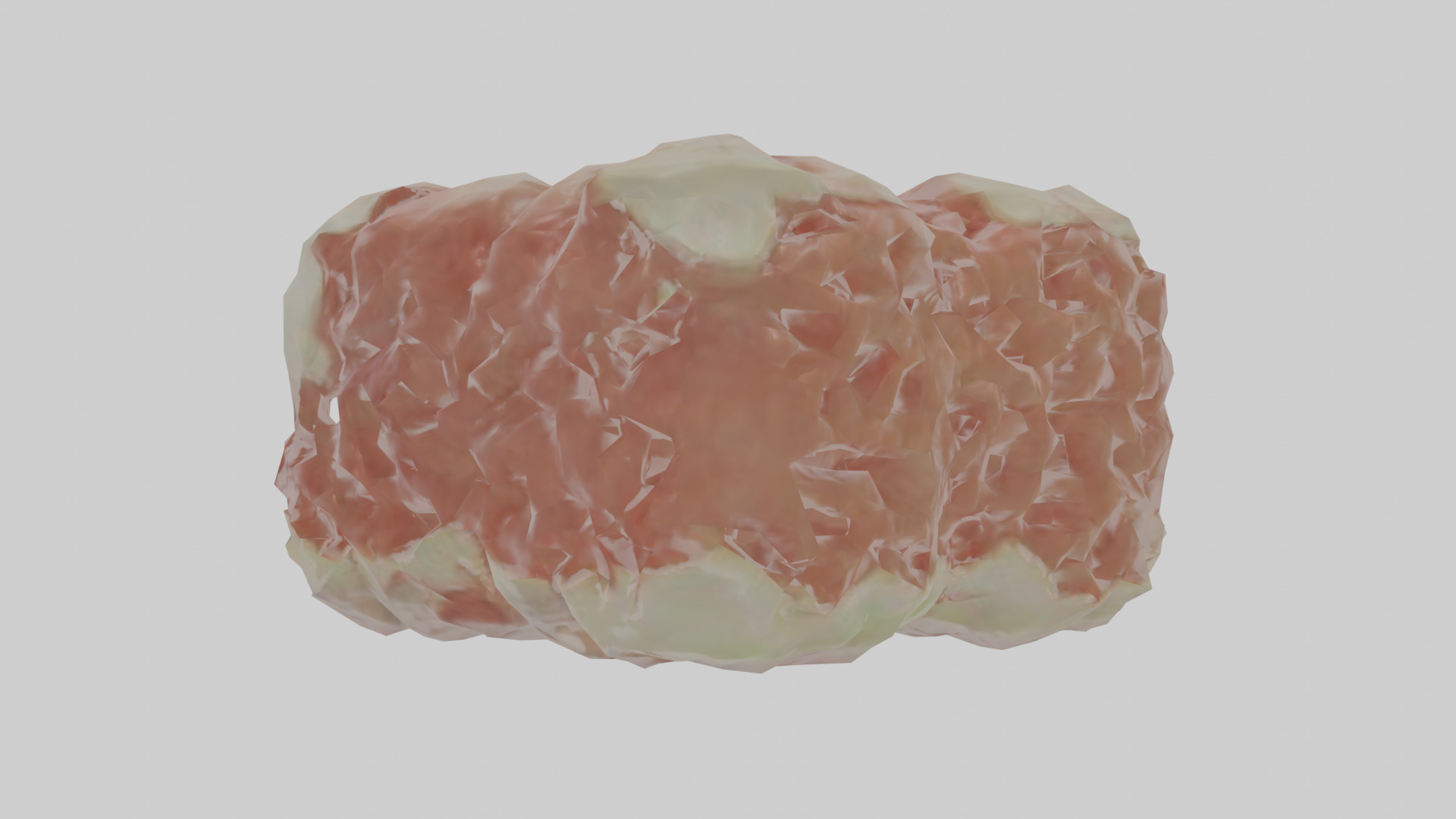 Cartilage Tissue Model fibrocartilage Low-poly 3D model_3