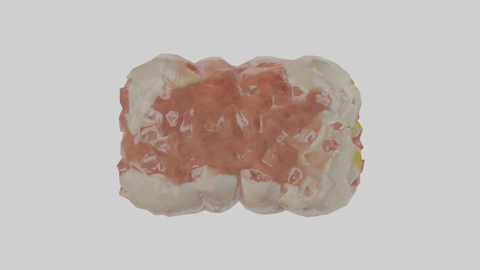 Cartilage Tissue Model fibrocartilage Low-poly 3D model_19