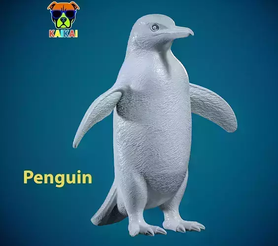 Emperor T-Penguin model - 3D print 3D print model