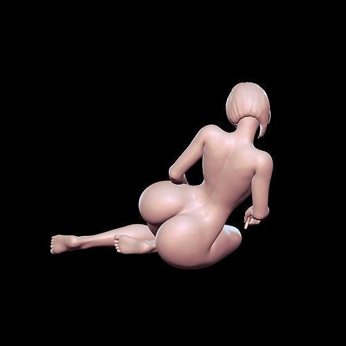 erotic nude girl 78 3D print model