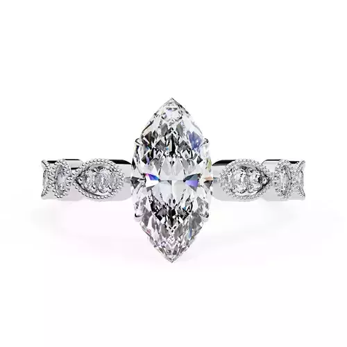 MARQUISE DIAMOND RING -CAD-073 