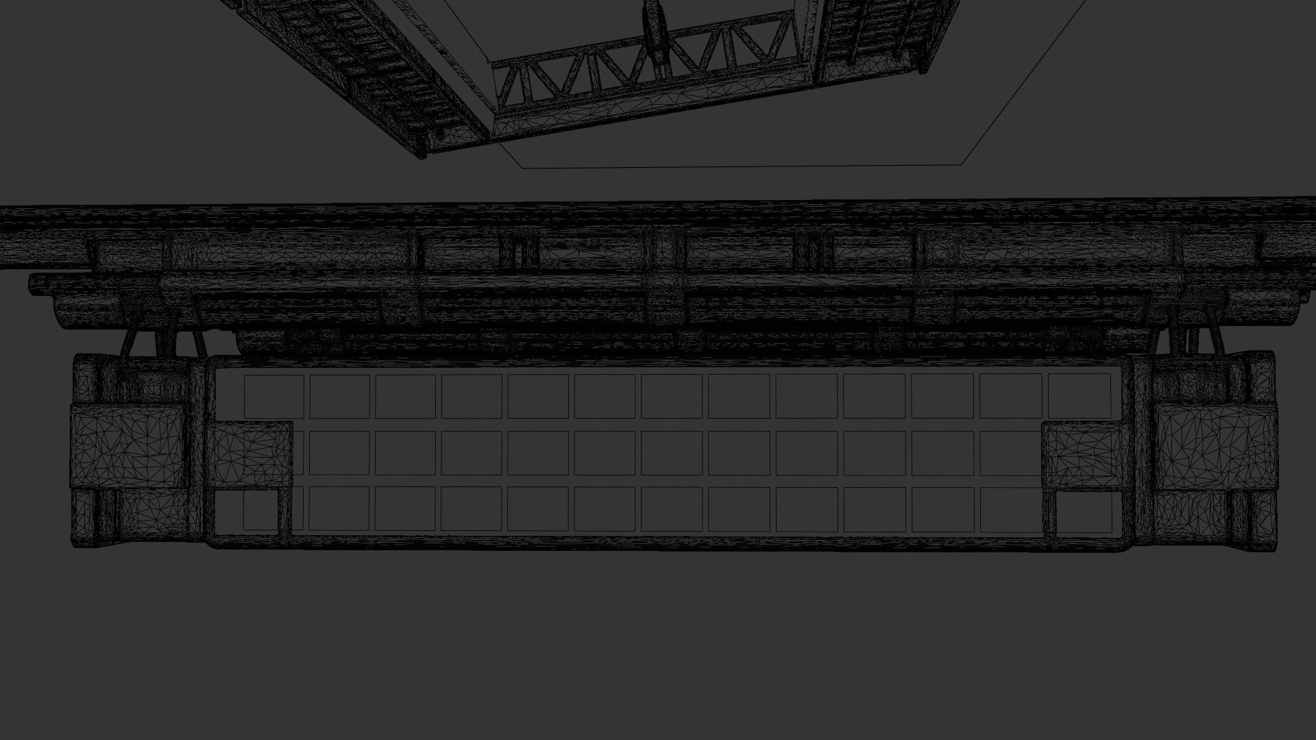 Concert Lights Truss Set of 2 High-Quality 3D model_8