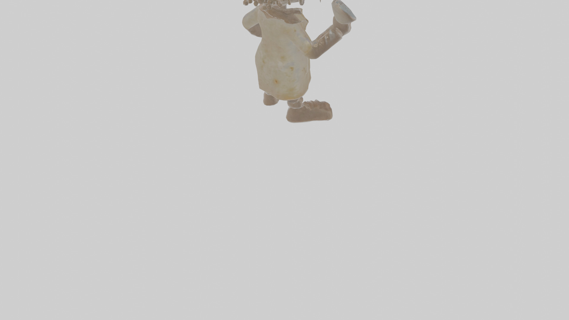 Cartoon Alistair the Analyzer of Anomalous Artifacts Model Low-poly 3D model_7