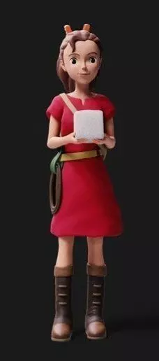 Arrietty 3D model_0