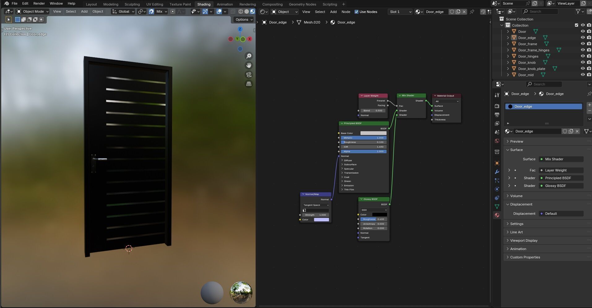 Door Design CG78 3D model_17