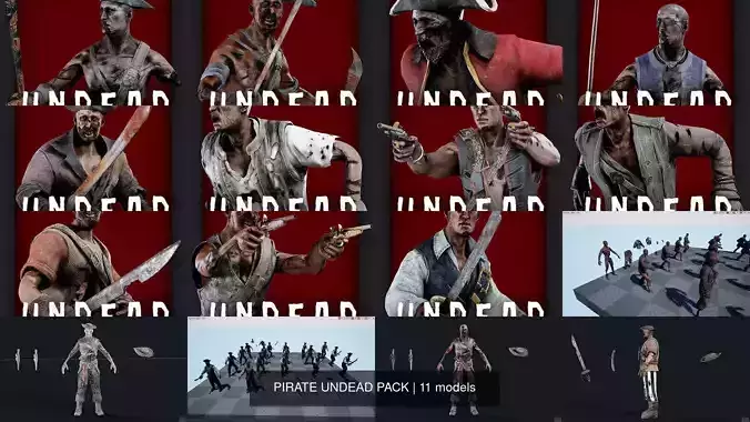 PIRATE UNDEAD PACK
