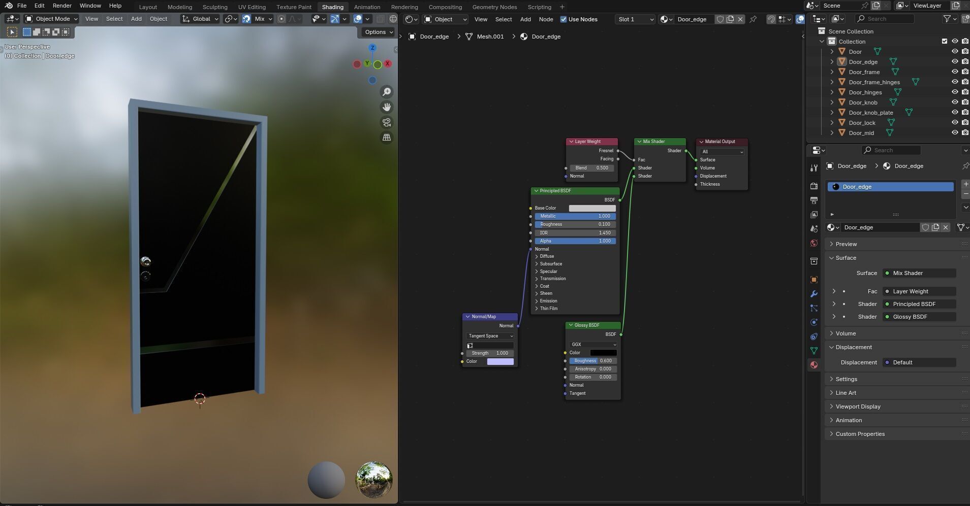 Door Design CG79 3D model_17