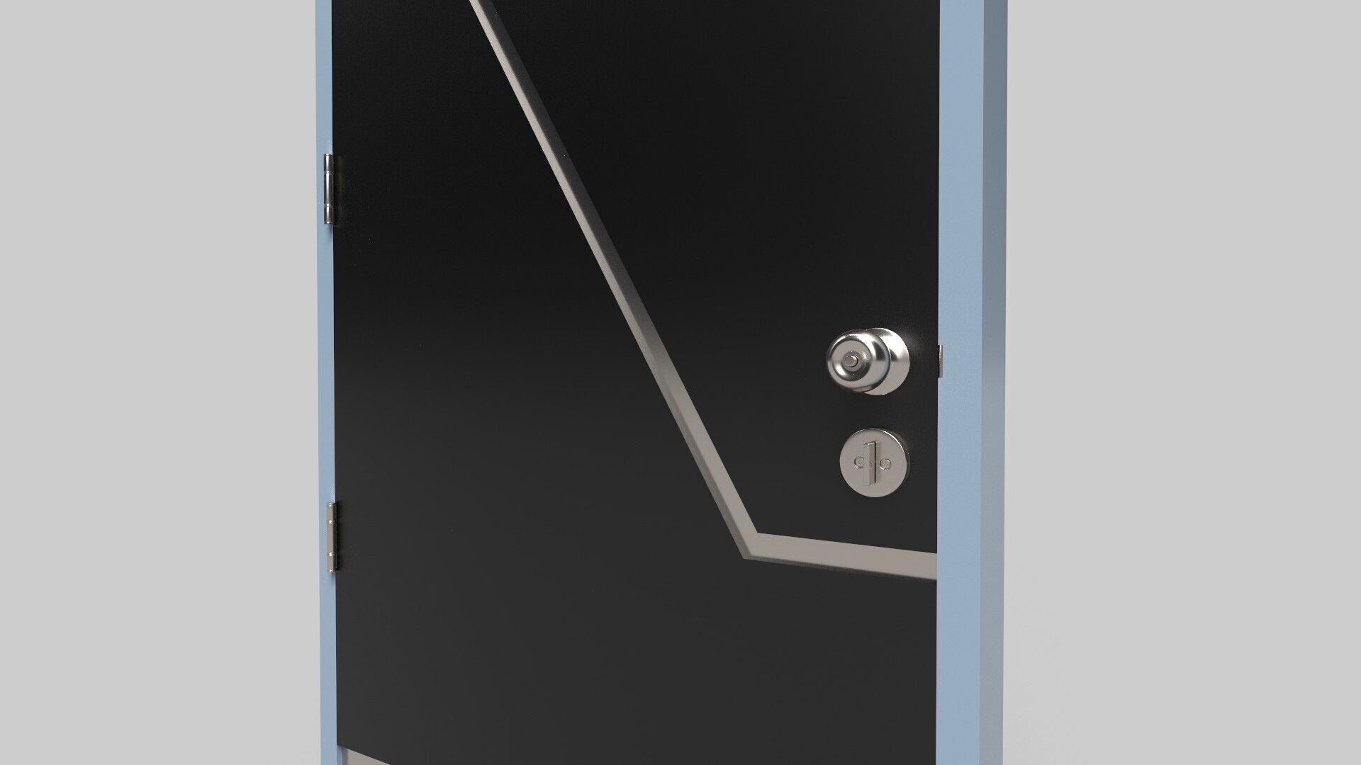 Door Design CG79 3D model_4