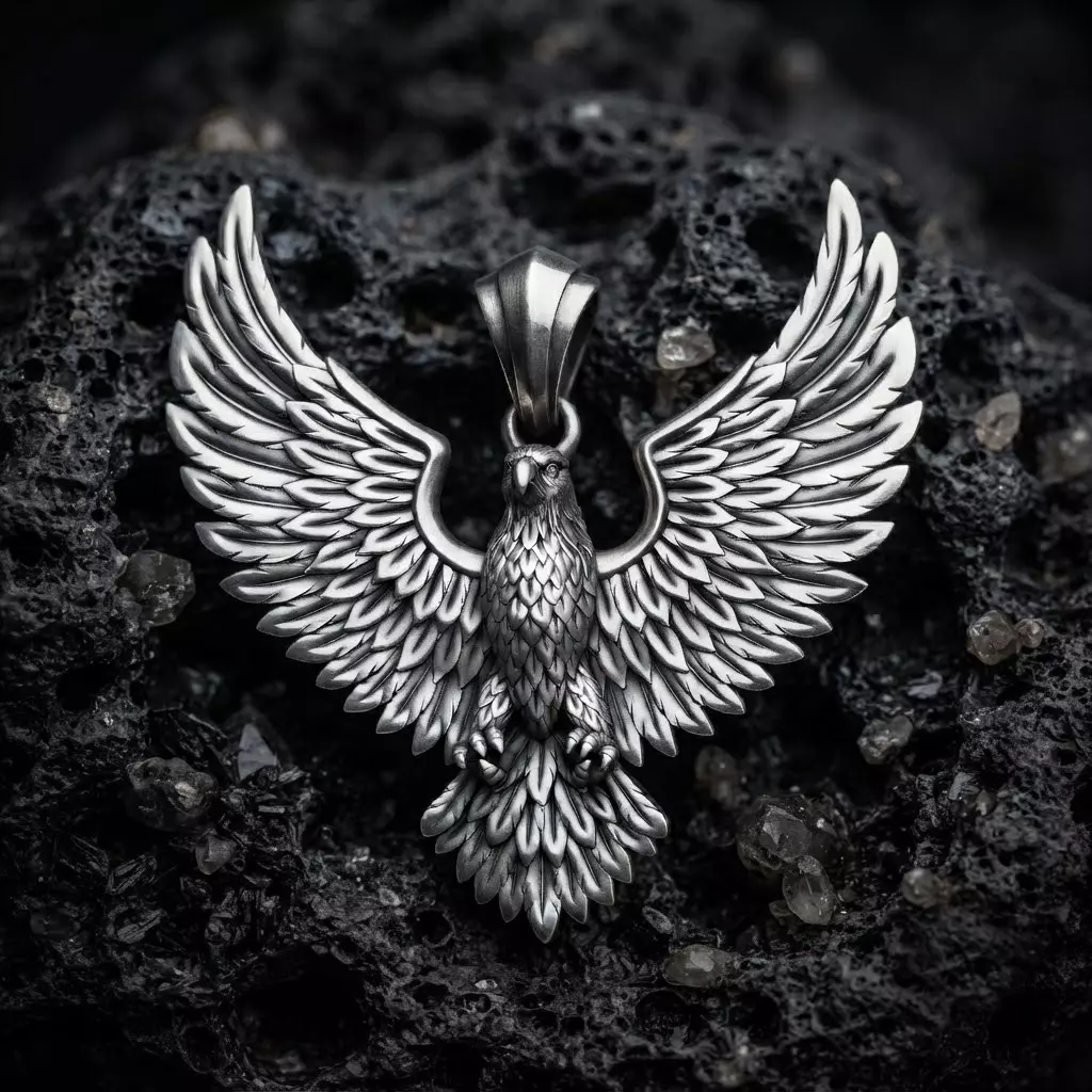 Eagle Pendant 3d v3 3D print model