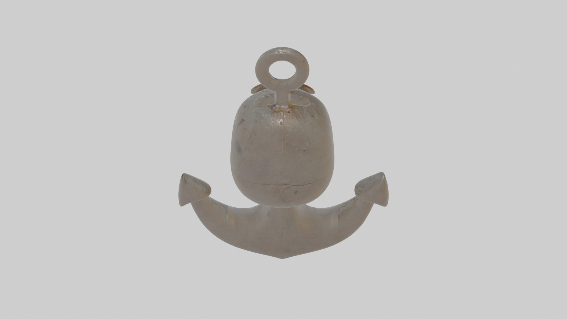 Cartoon Anchor Low-poly 3D model_23