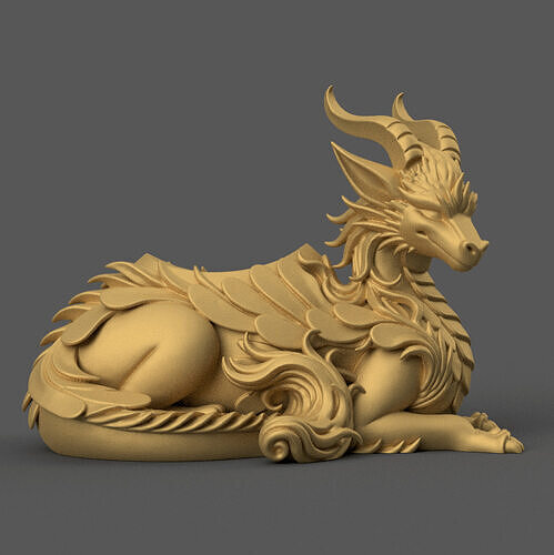 Magic Dragon planter - urn - candy container - candle holder 3D print model