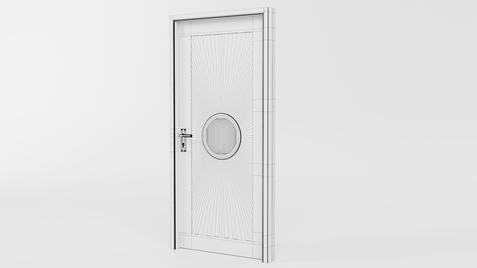 Door Design CG85 3D model_5