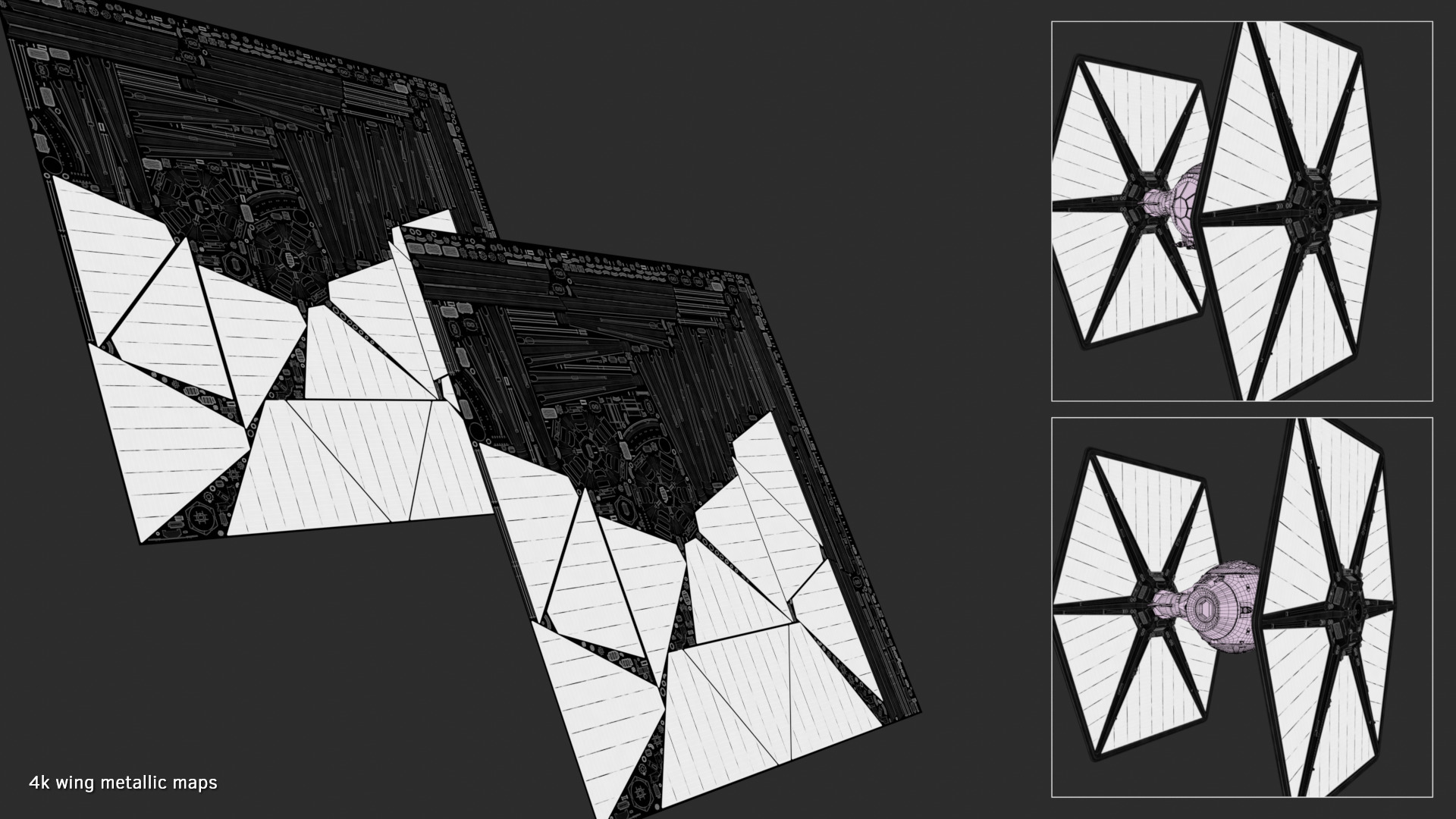 Star Wars Imperial Tie-Fighter 3D model_26
