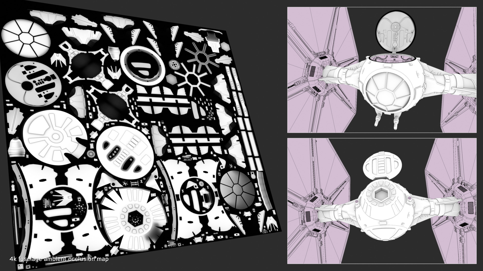 Star Wars Imperial Tie-Fighter 3D model_18