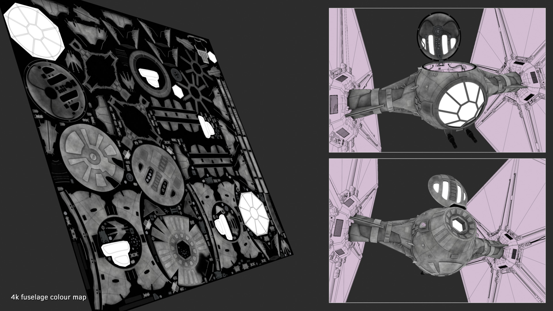 Star Wars Imperial Tie-Fighter 3D model_13