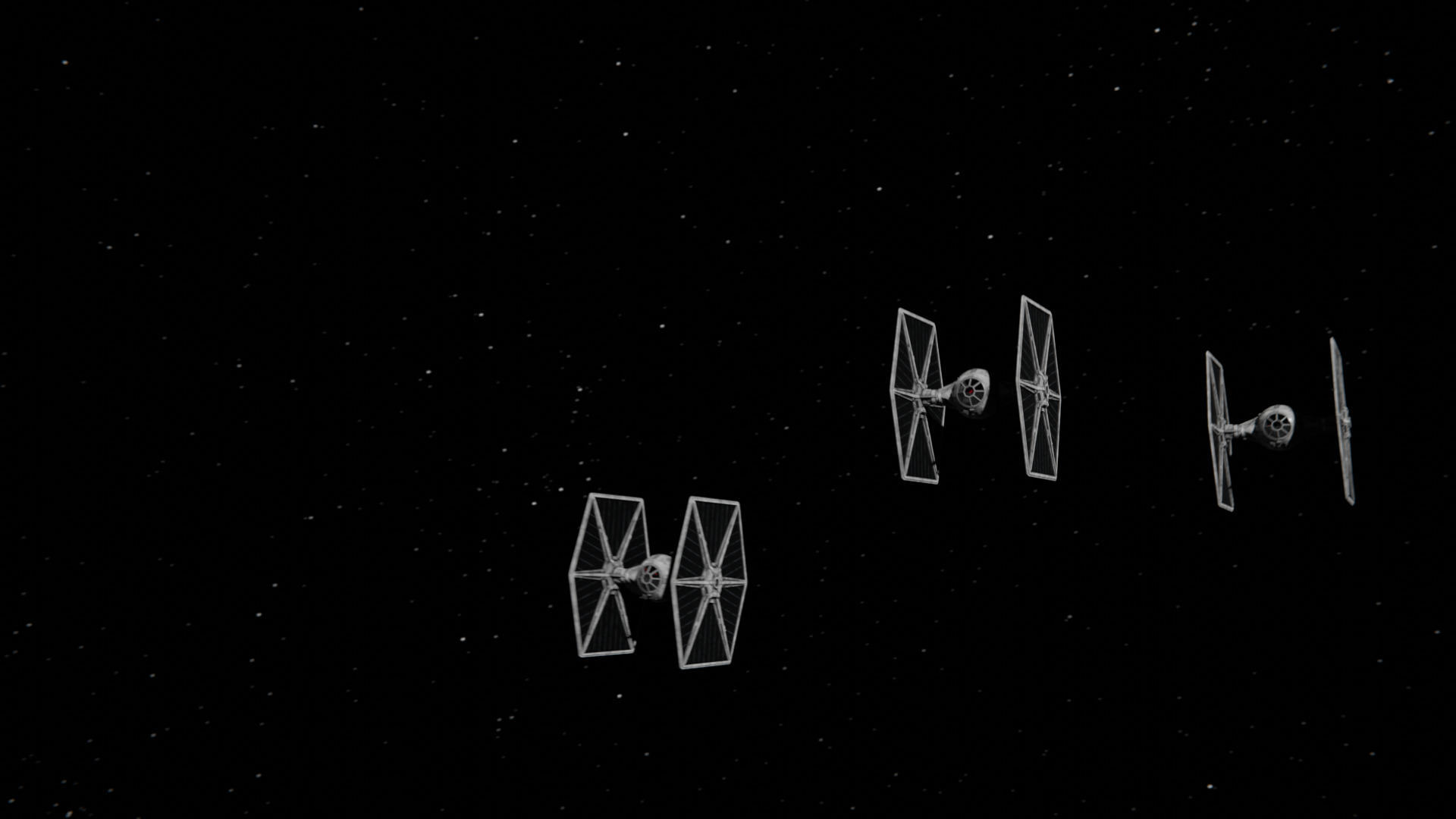 Star Wars Imperial Tie-Fighter 3D model_3