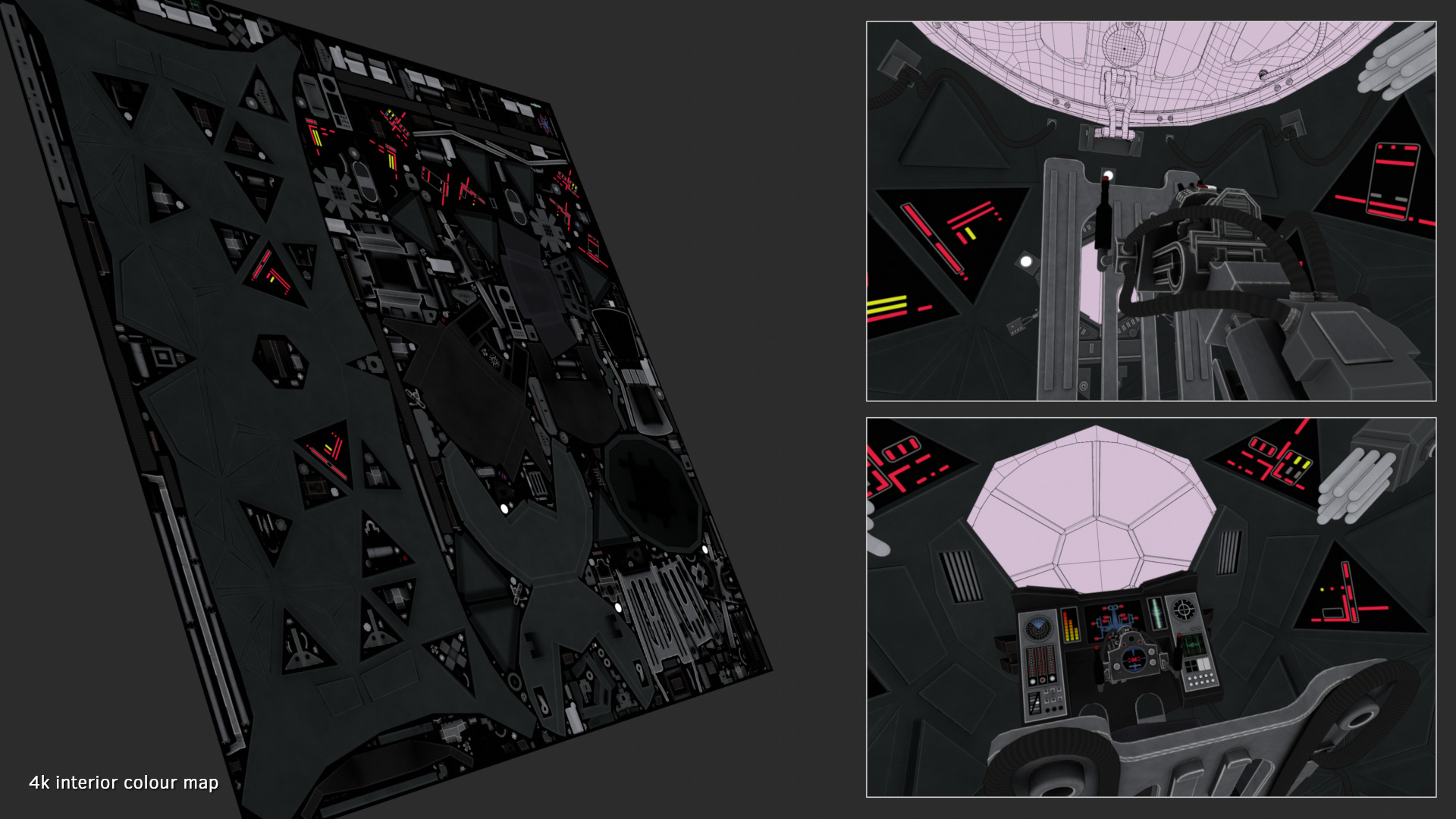 Star Wars Imperial Tie-Fighter 3D model_19