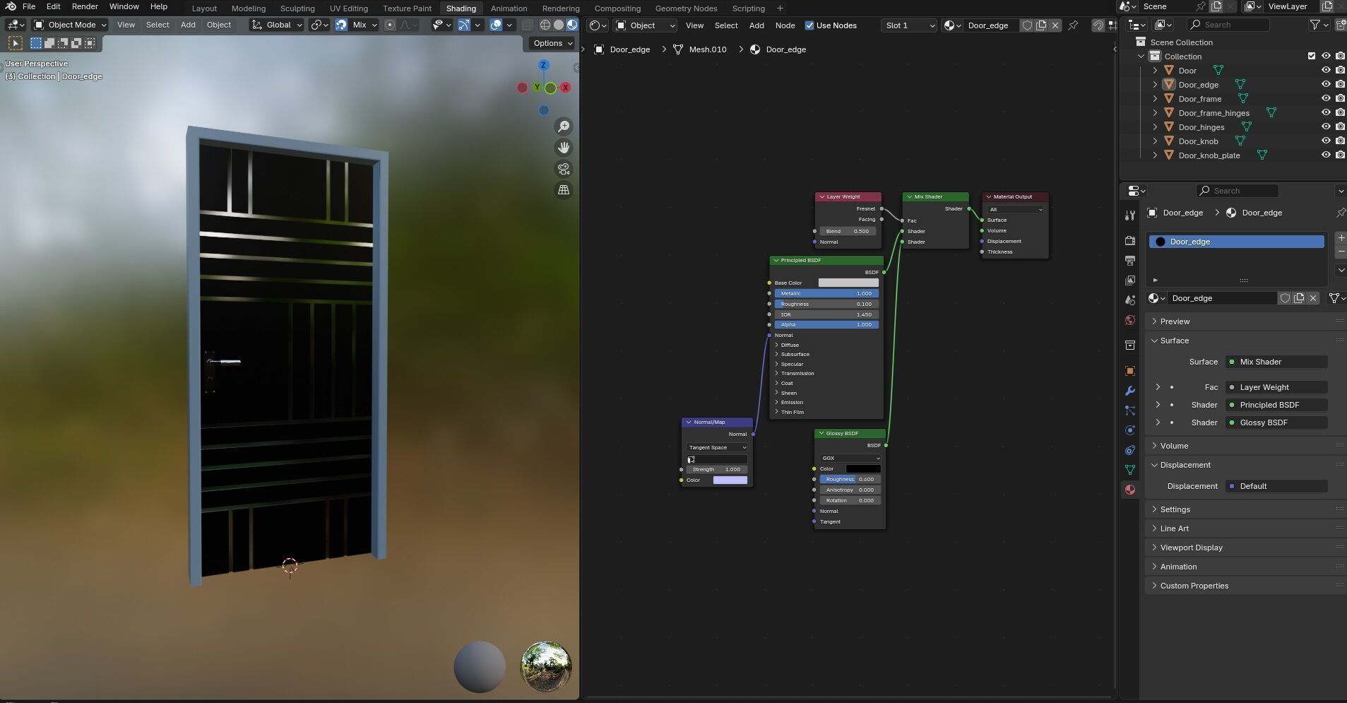 Door Design CG88 3D model_17