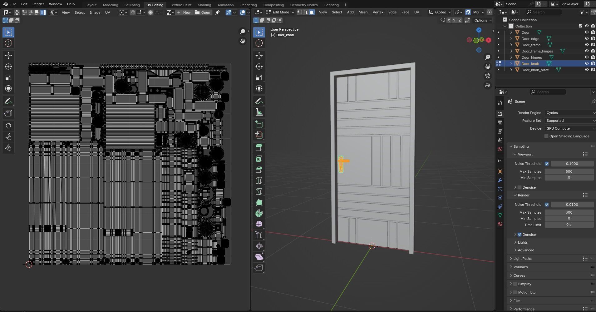 Door Design CG88 3D model_16