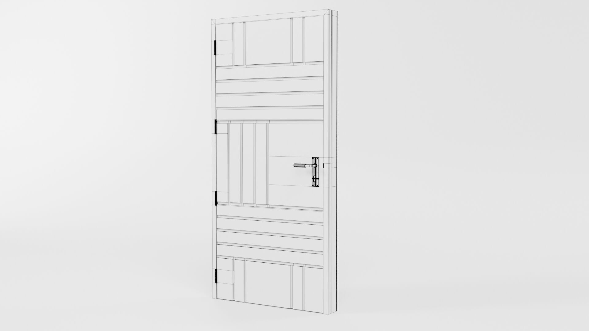Door Design CG88 3D model_6