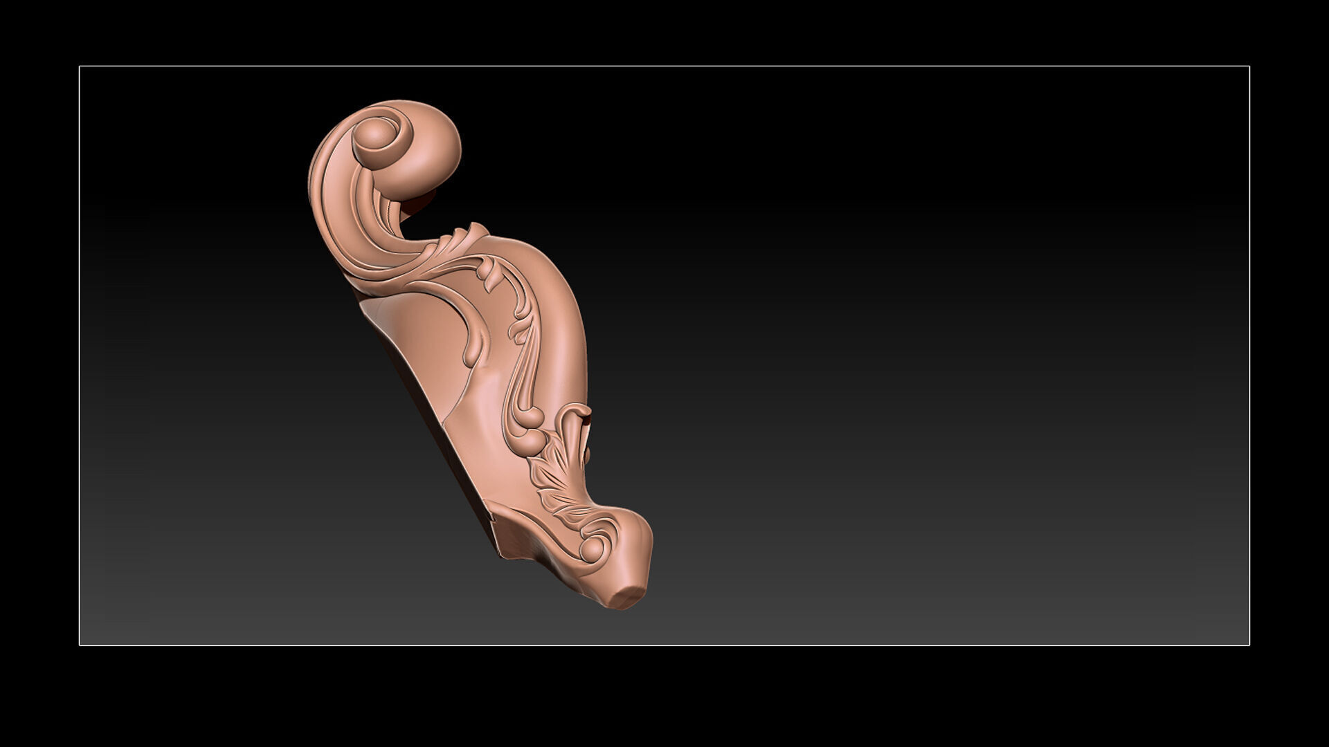 Classic Table and Chair Leg Model Kit - 076 3D print model_8