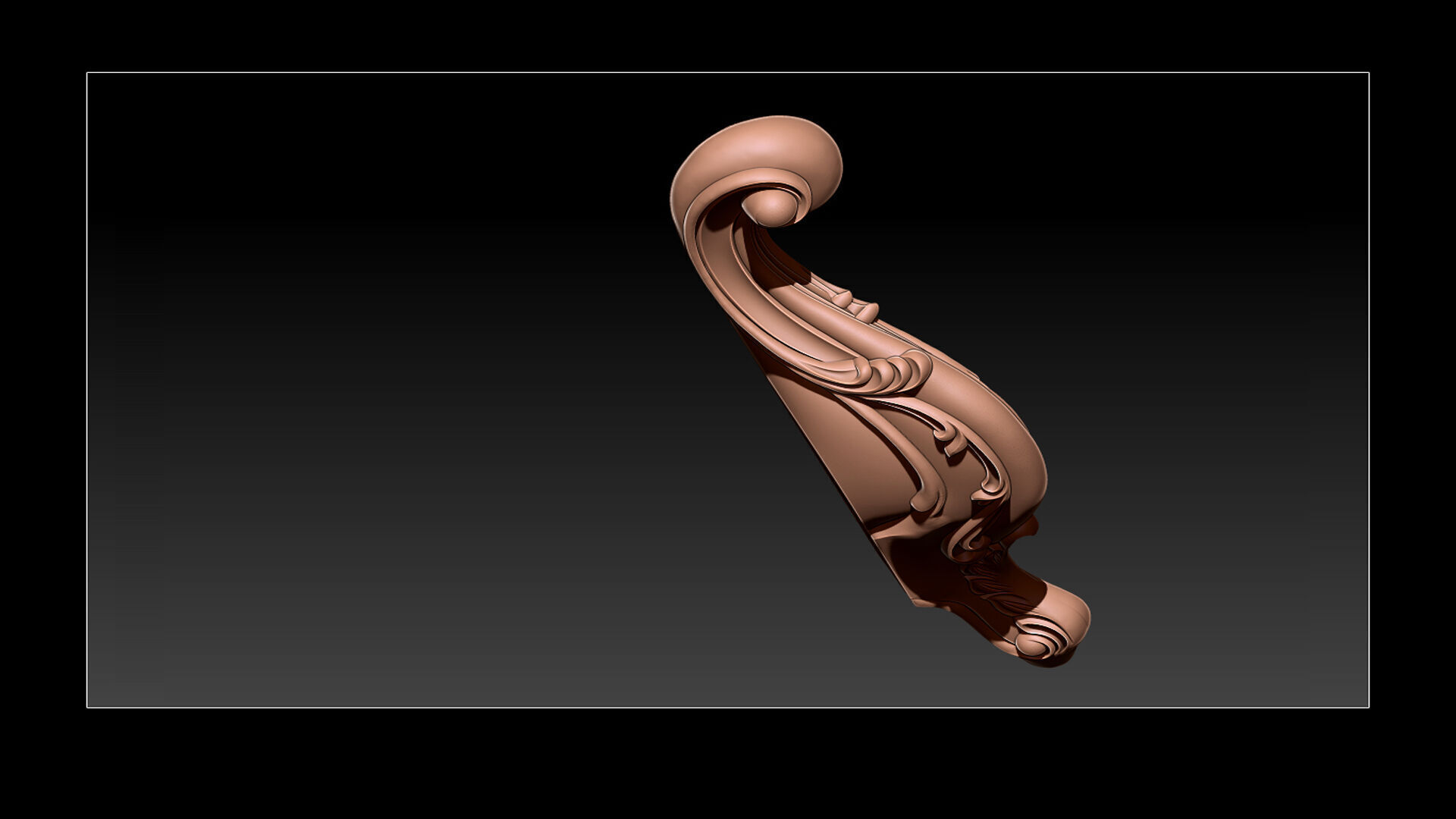 Classic Table and Chair Leg Model Kit - 076 3D print model_6