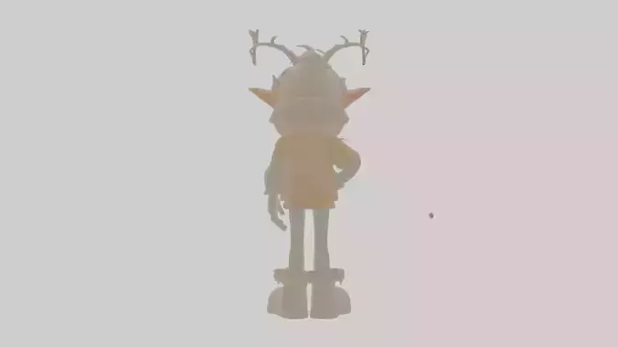 Cartoon Barnaby the Banshee Befriender Model