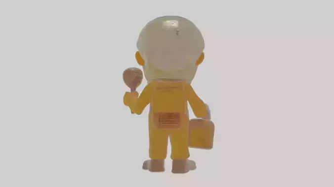 Cartoon Barnaby the Beekeeper Model