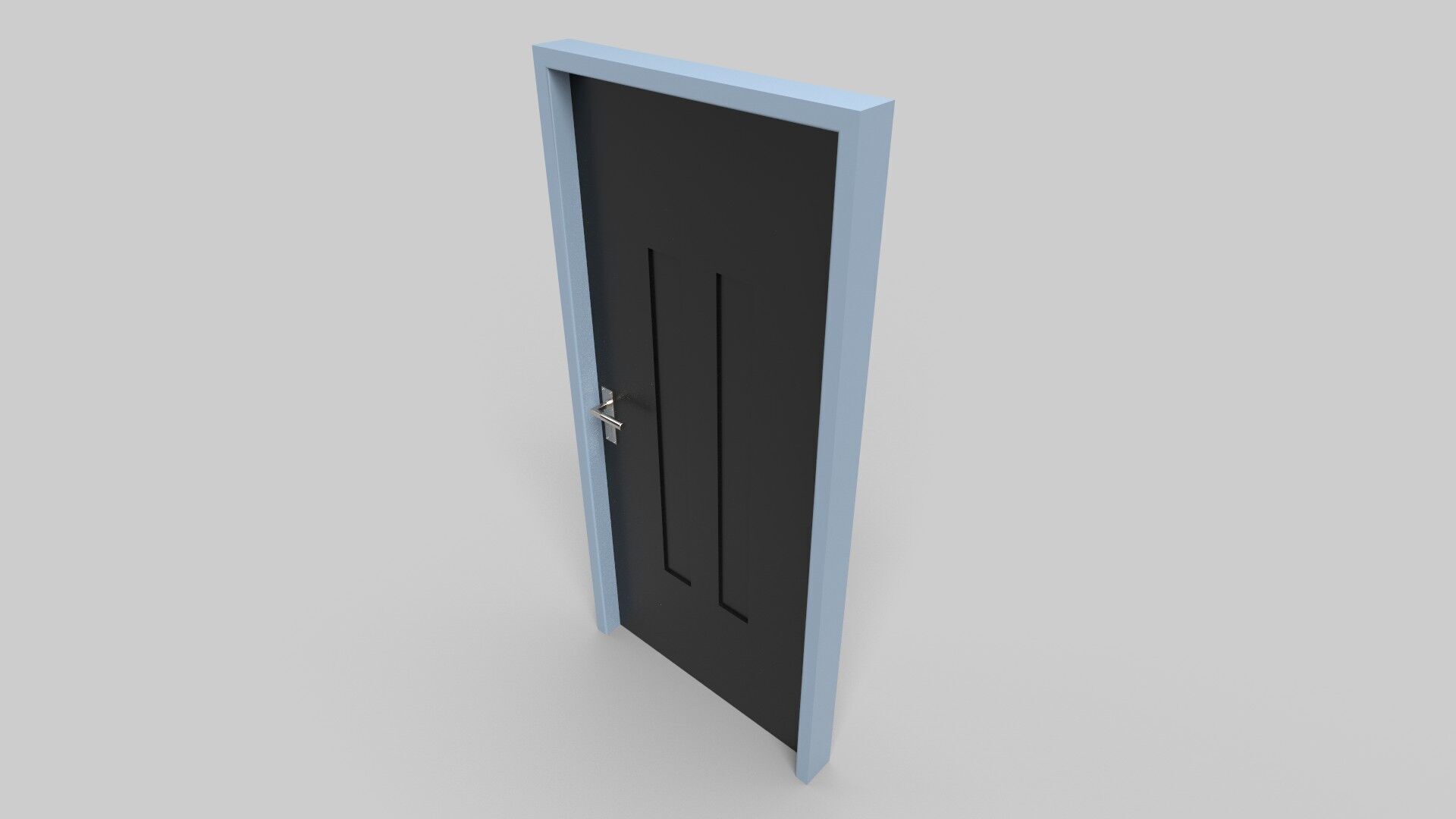 Door Design CG92 3D model_1