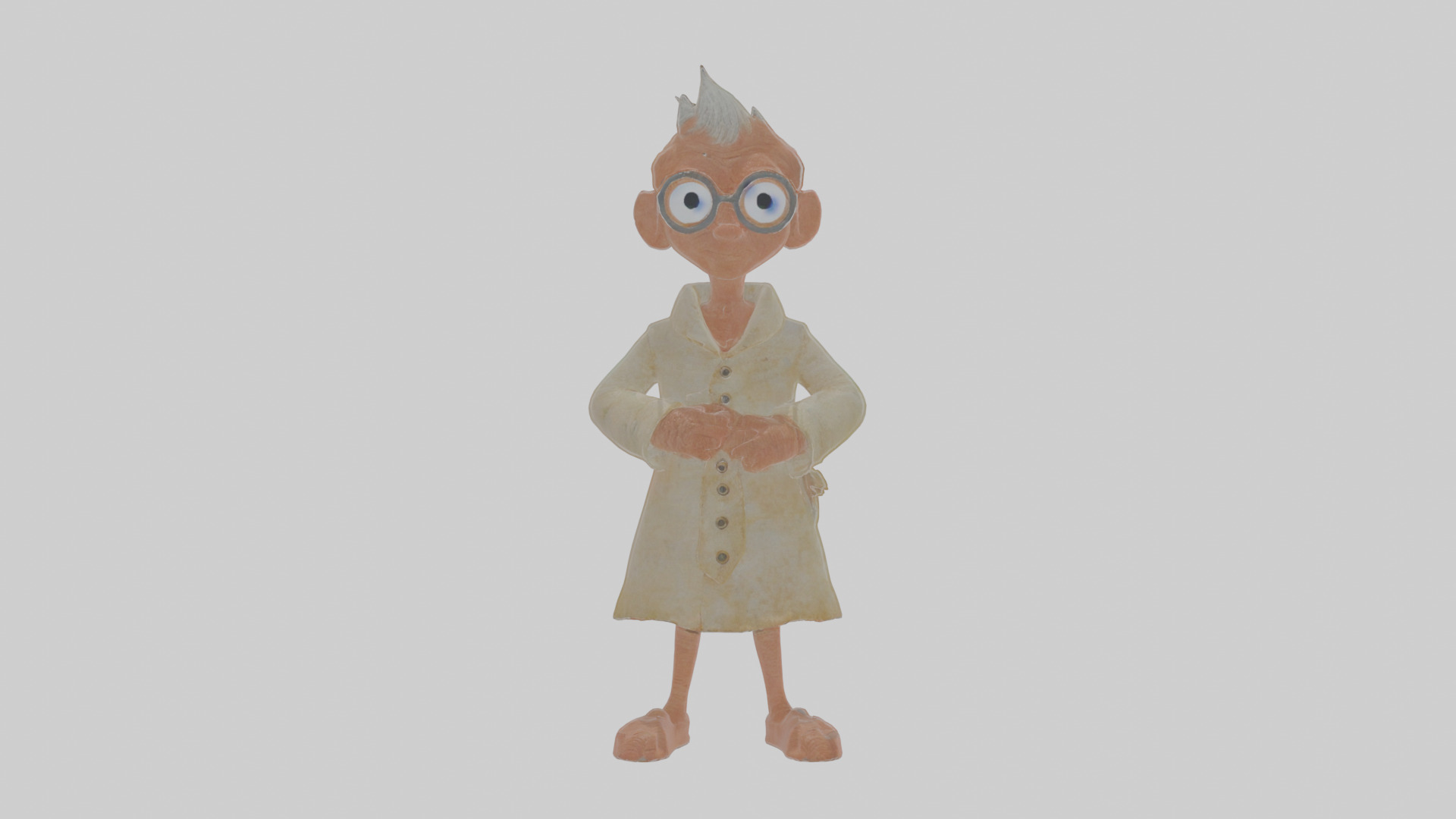Cartoon Barnaby the Binder of Bizarre Beings Model Low-poly 3D model_13