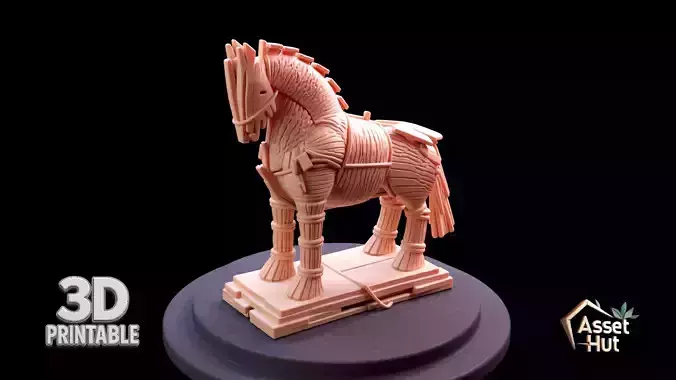 Trojan Horse 3D print model