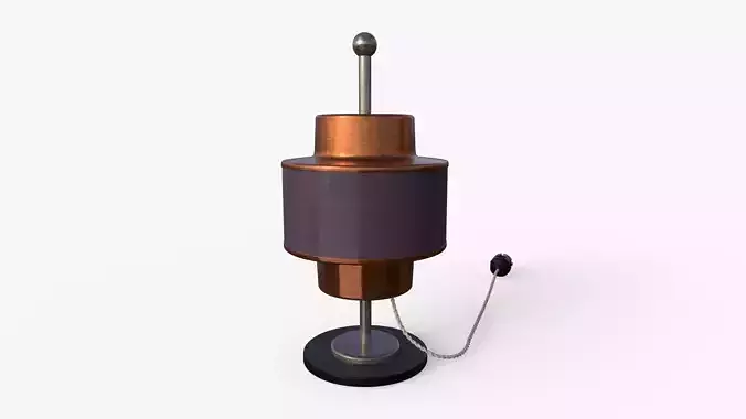 Table Lamp Metal Copper