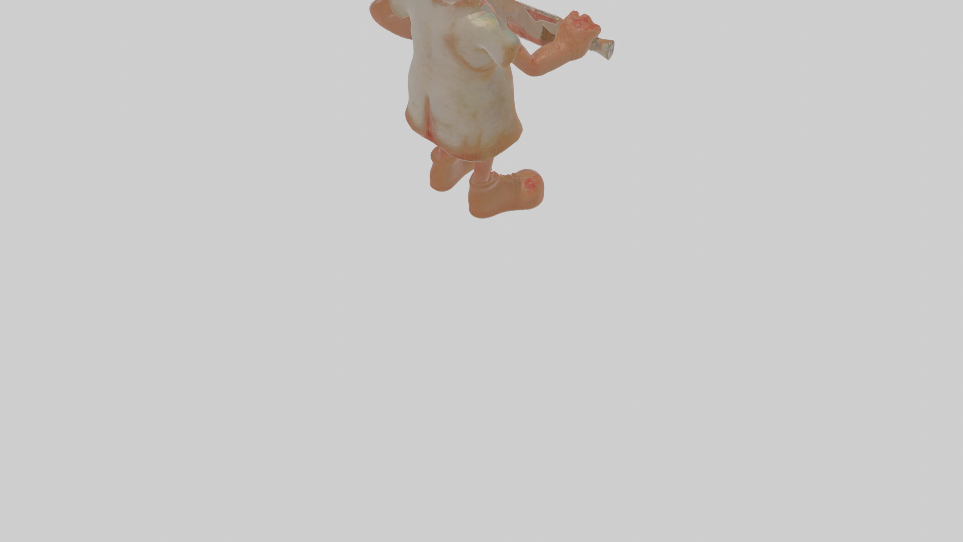 Cartoon Barnaby the Butcher of Bewitched Beasts Model Low-poly 3D model_6