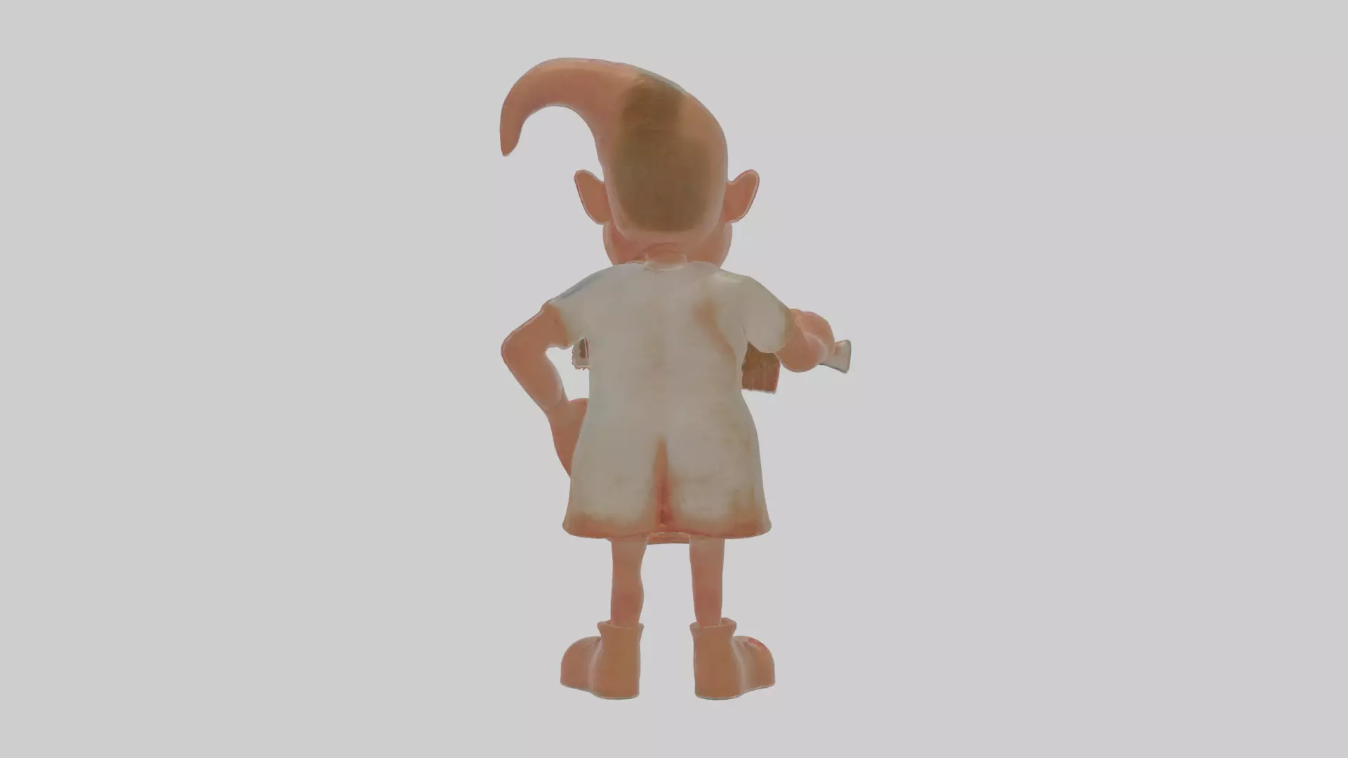 Cartoon Barnaby the Butcher of Bewitched Beasts Model Low-poly 3D model_0