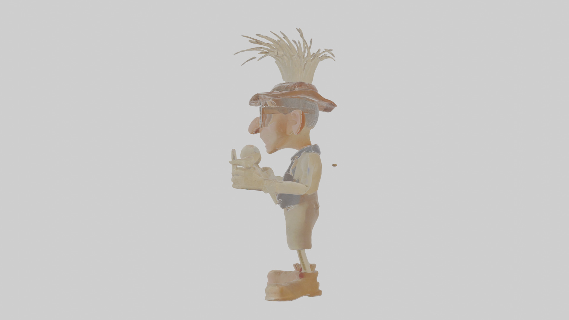 Cartoon Barnaby the Buyer of Bizarre Bones Model Low-poly 3D model_18