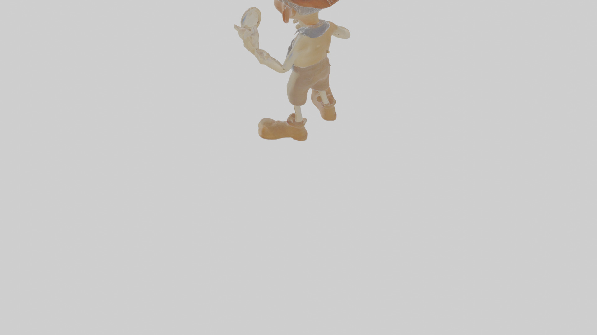 Cartoon Barnaby the Buyer of Bizarre Bones Model Low-poly 3D model_5
