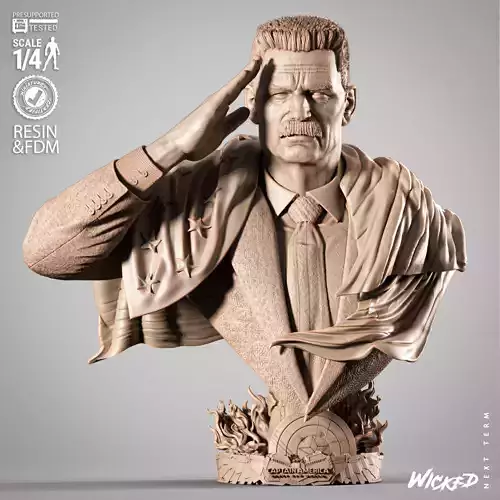 Wicked Movies Ross Portrait Bust