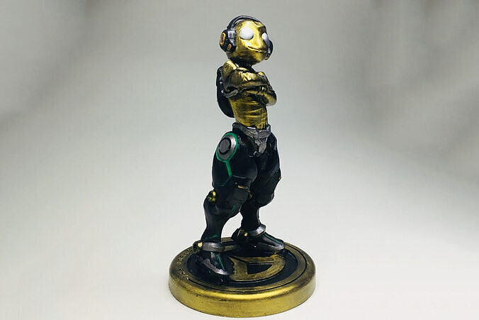 Lucio Overwatch 3D Model Ready To Print 3D print model