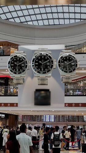  Rolex CGI Ad Free 3D model