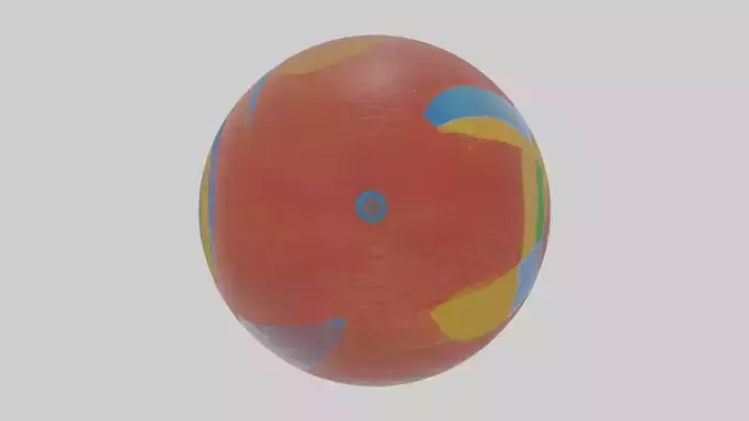Cartoon Beach Ball