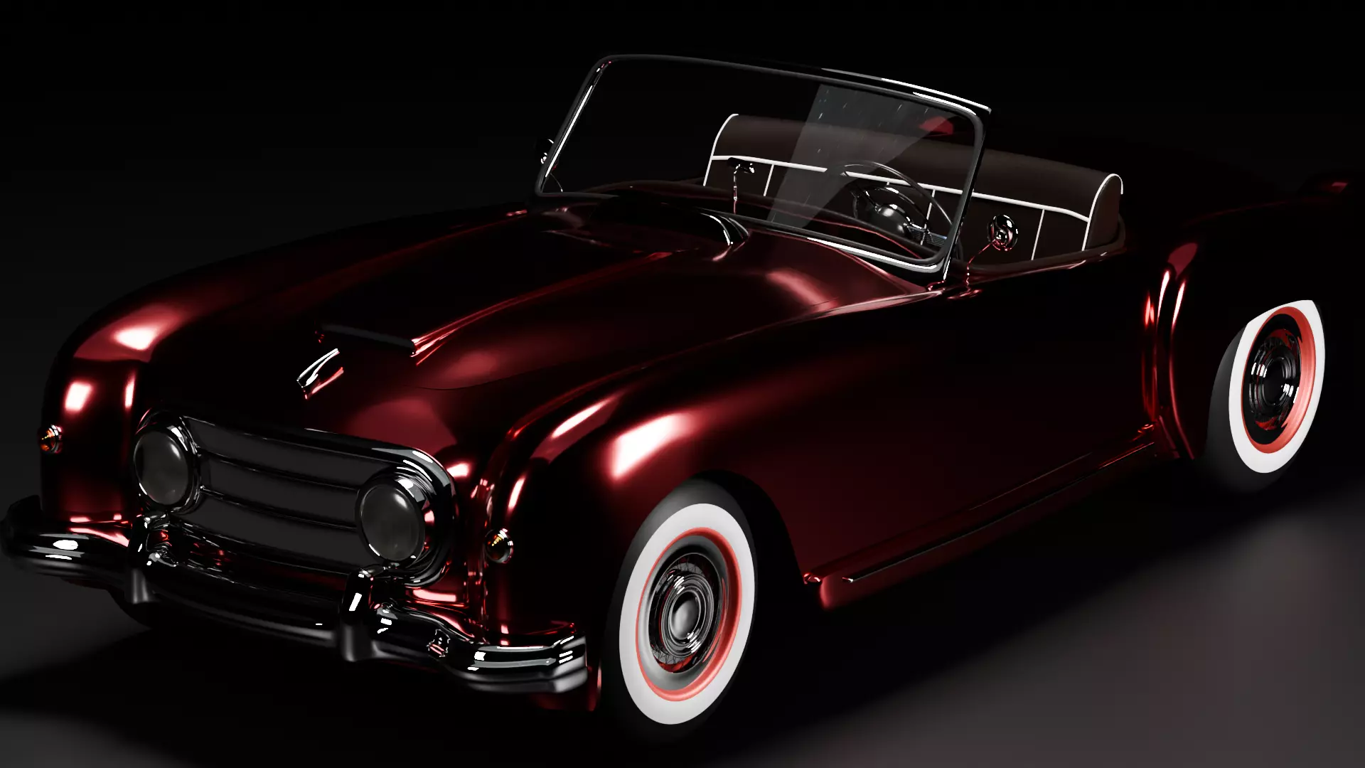 Old Car 3D model