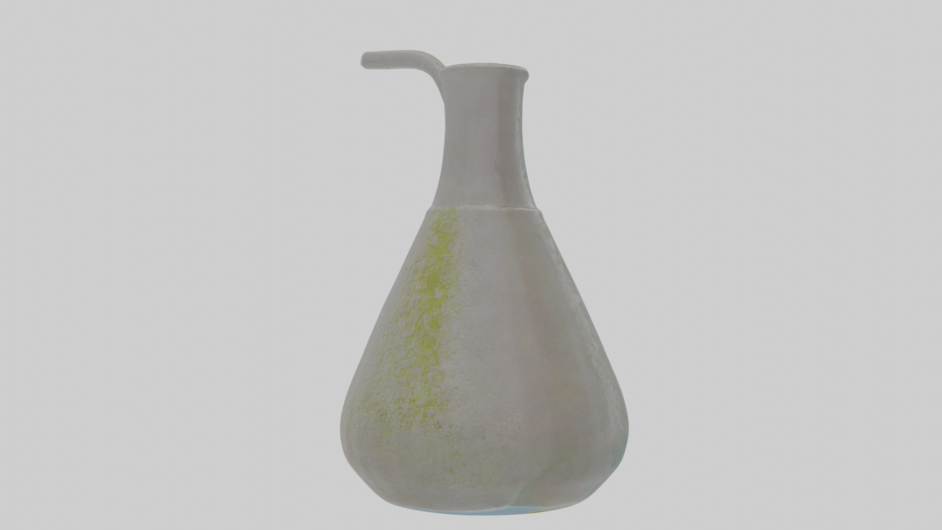 Cartoon Beaker Low-poly 3D model_14