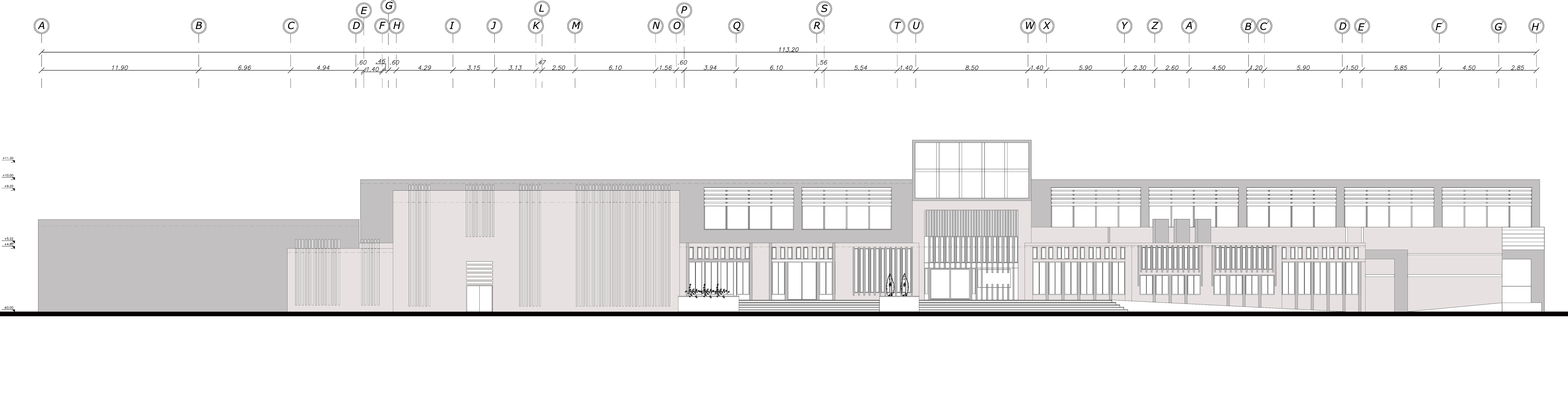 Cultural Educational Complex Design 3D model_27
