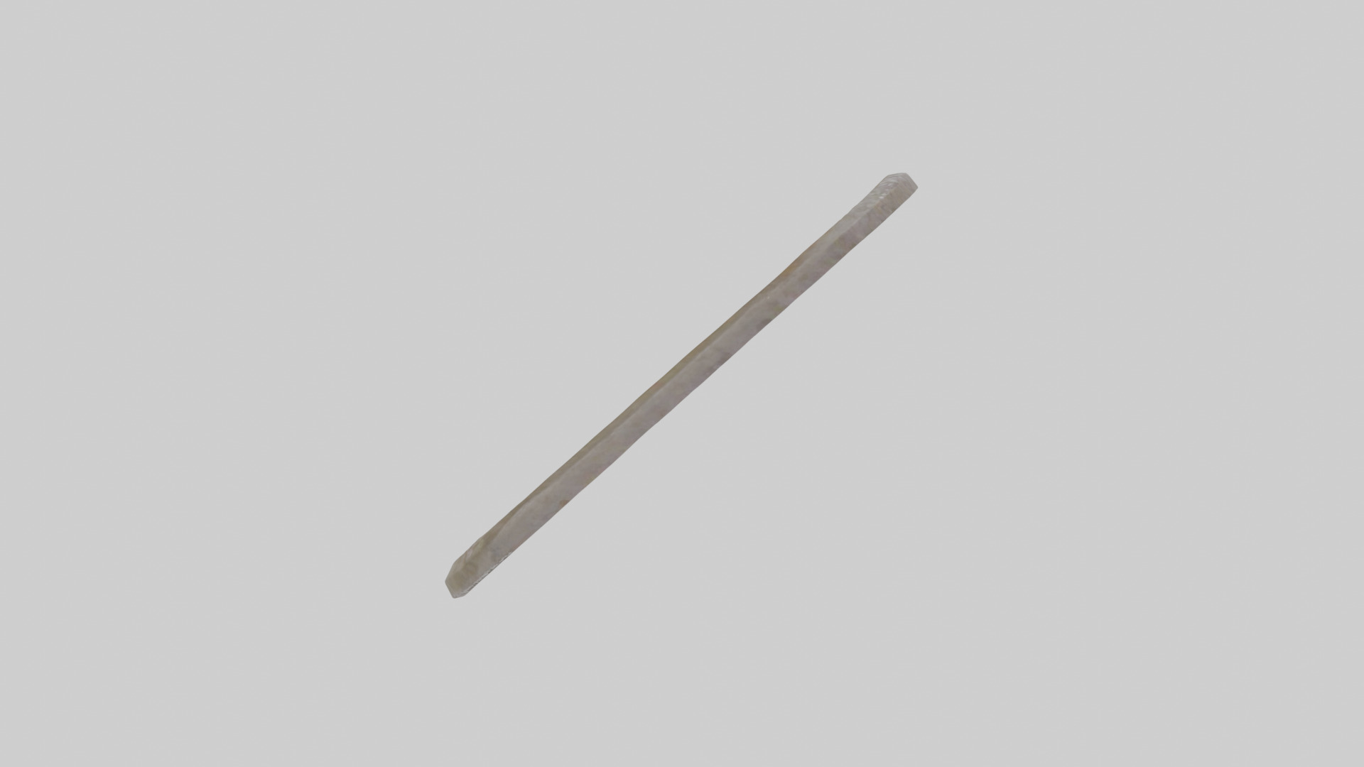 Cartoon Blackboard Low-poly 3D model_19