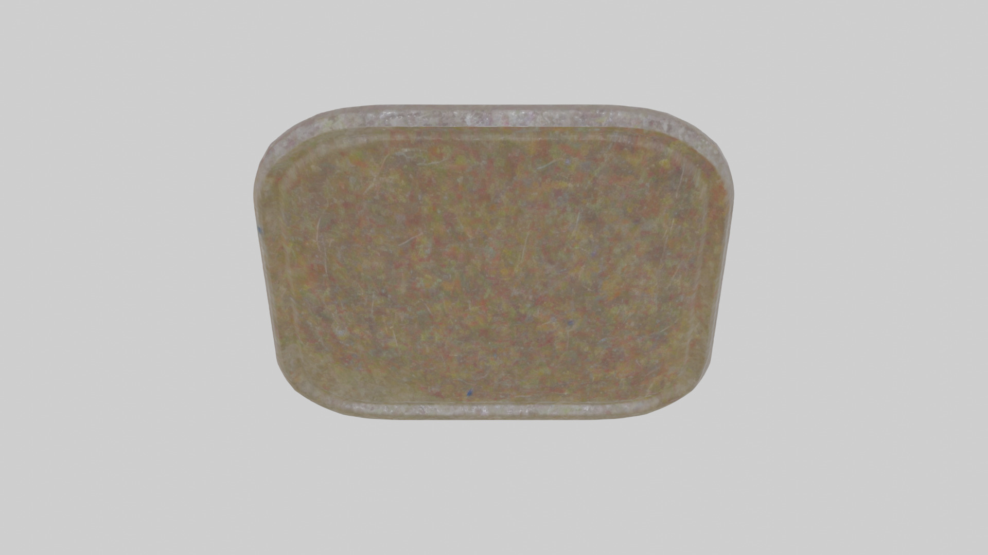 Cartoon Blackboard Low-poly 3D model_23