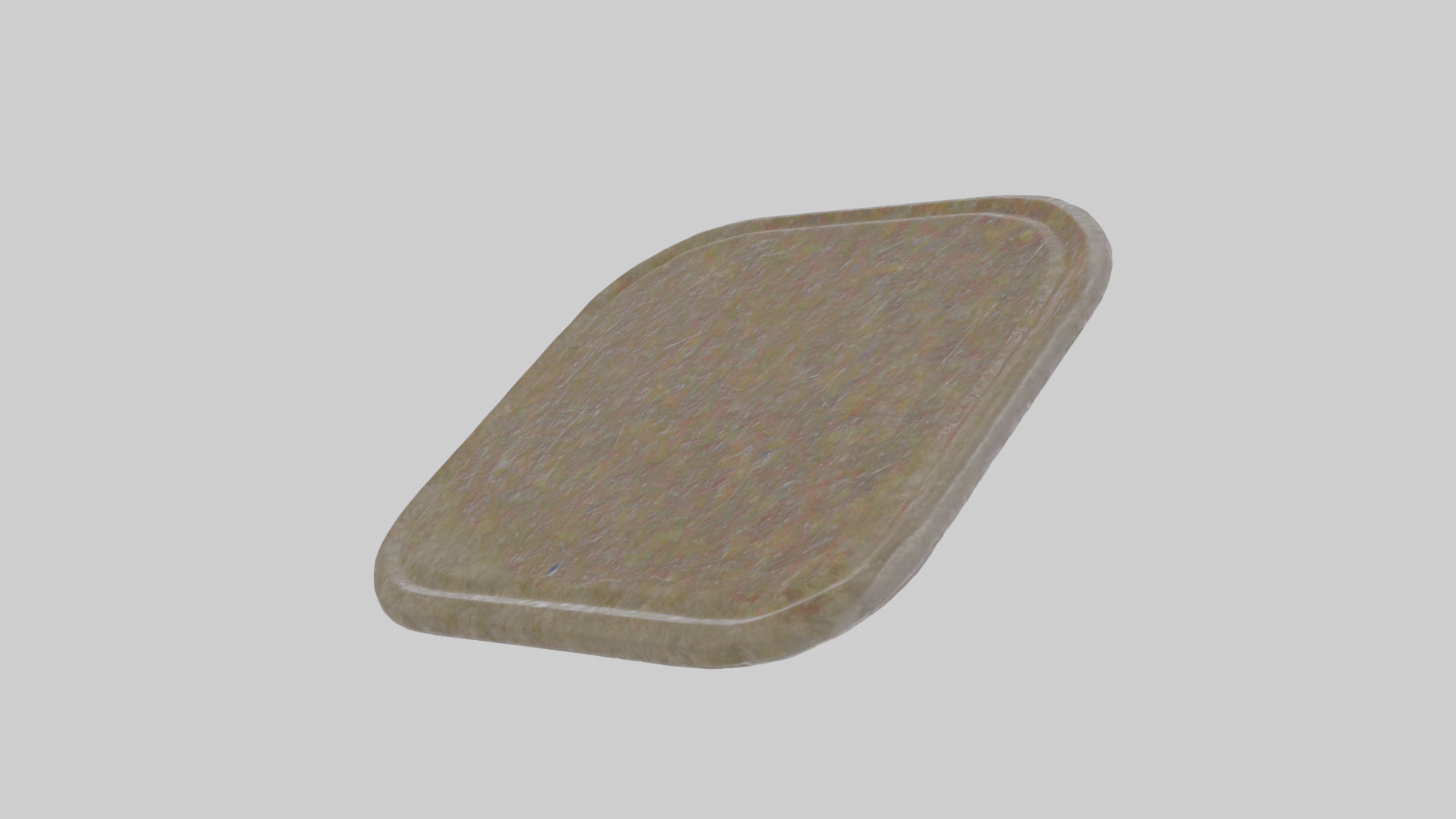 Cartoon Blackboard Low-poly 3D model_13