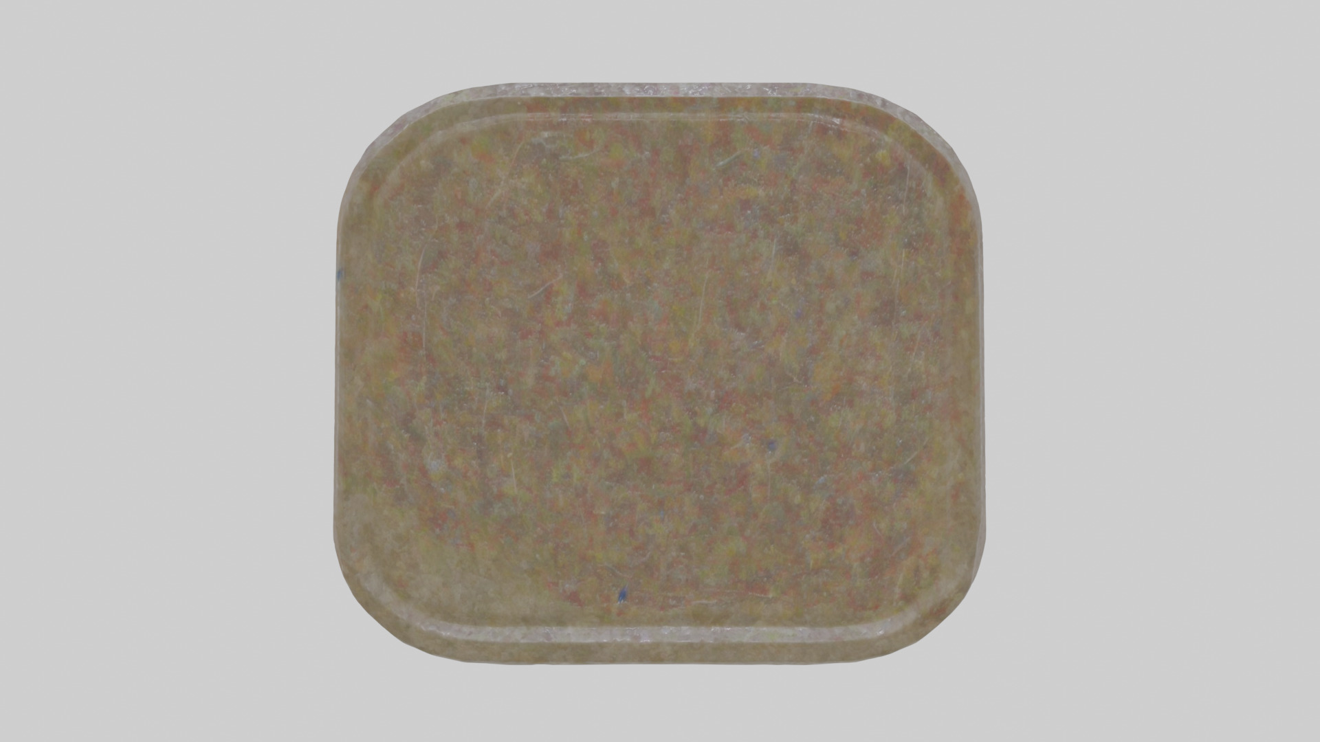 Cartoon Blackboard Low-poly 3D model_26