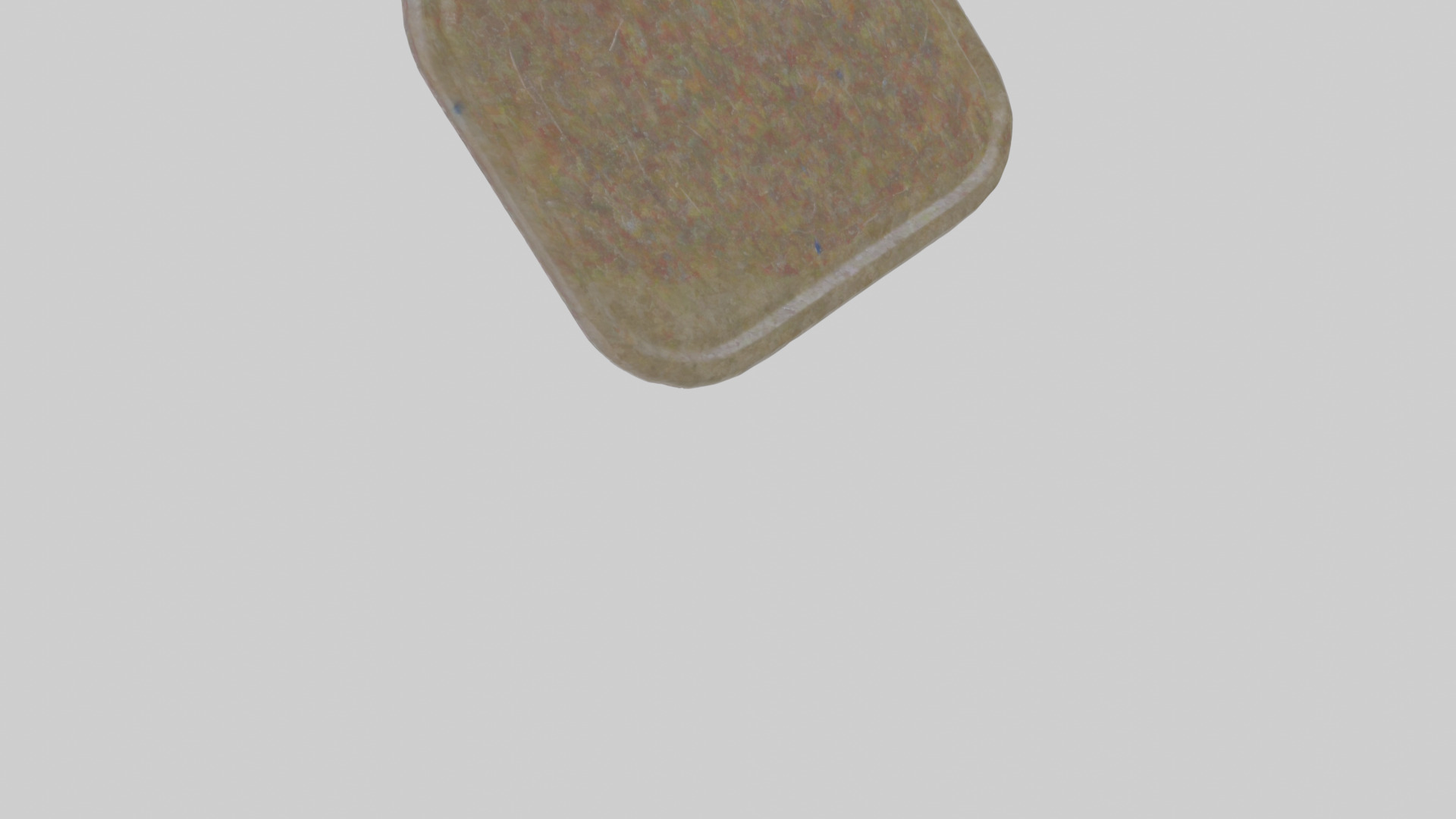 Cartoon Blackboard Low-poly 3D model_10