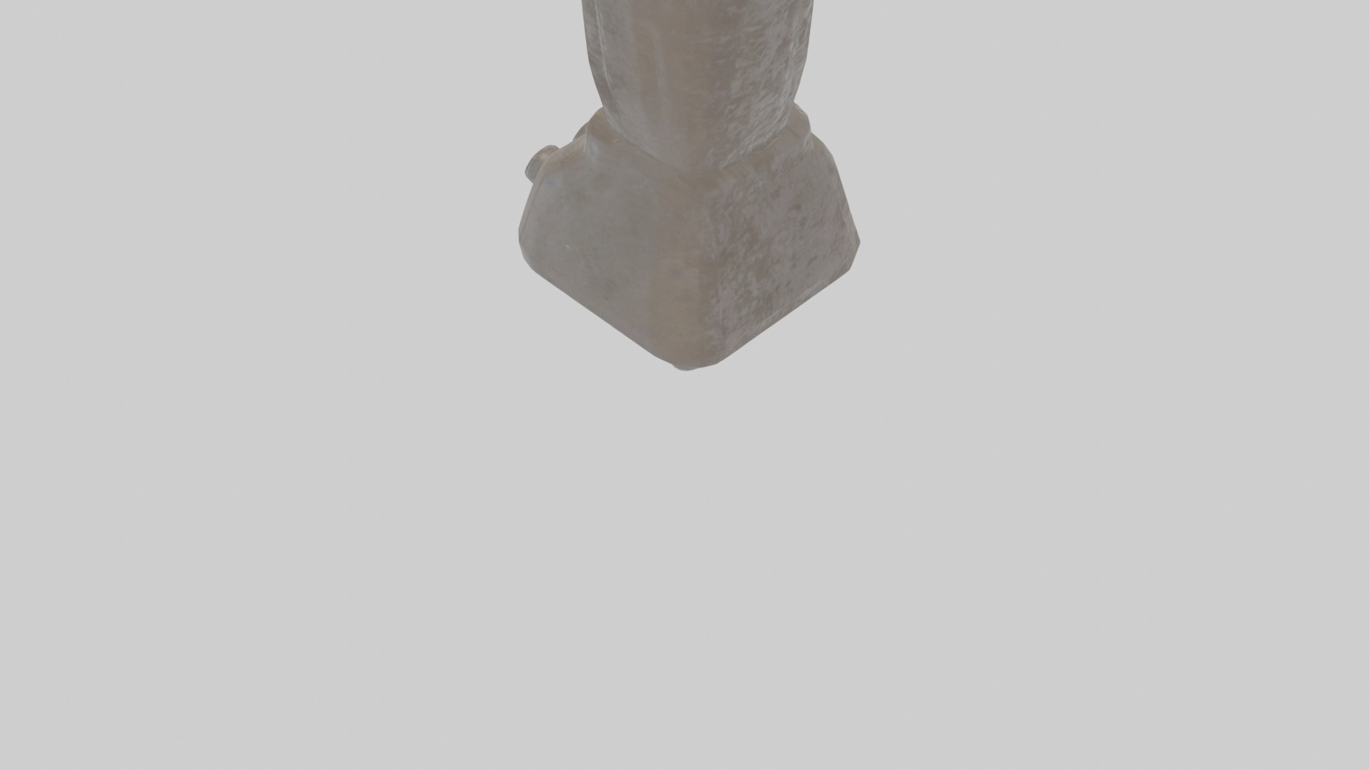 Cartoon Blender Low-poly 3D model_5