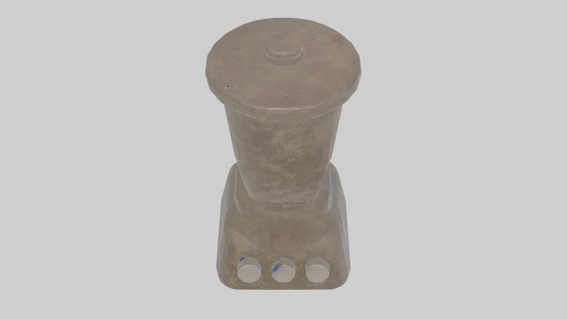 Cartoon Blender Low-poly 3D model_25